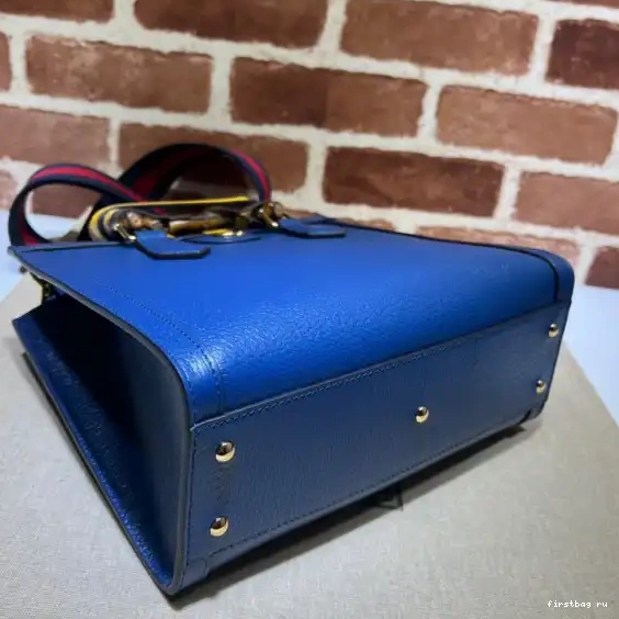First bag ru bag Diana GUCCI tote small 0604